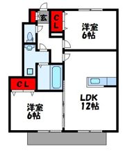 シャンスドミールの間取り画像