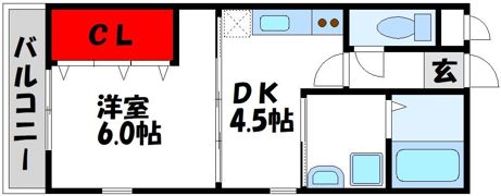 ソレイユコートの間取り画像