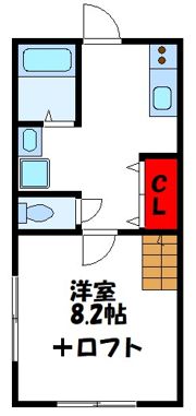 ベルカムールIIの間取り画像