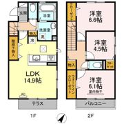 パークスクエア城南弐番館の間取り画像