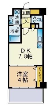 TAISHOKAN La Balconataの間取り画像