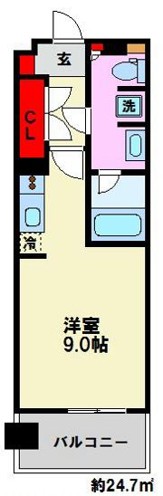 ガーデンコート高宮の間取り画像