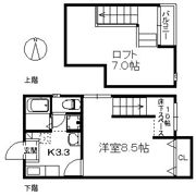 ポラリスヤナセIの間取り画像