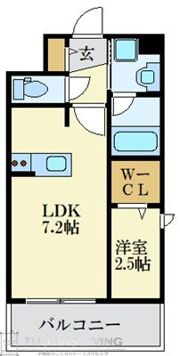 グランフォーレ博多マークプレイスの間取り画像