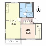 フレグランス若葉の間取り画像