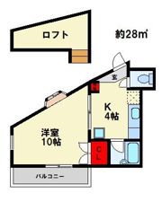 エトランゼ宮本11の間取り画像