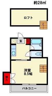 エトランゼ宮本11の間取り画像
