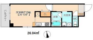 MEINOHAMA416の間取り画像