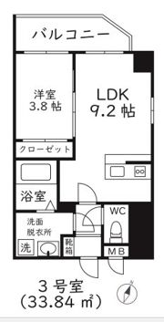Tria Asteria（トリア アステリア）の間取り画像