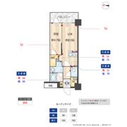 バウスステージ大濠の間取り画像