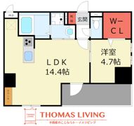 AP L-tage西新の間取り画像