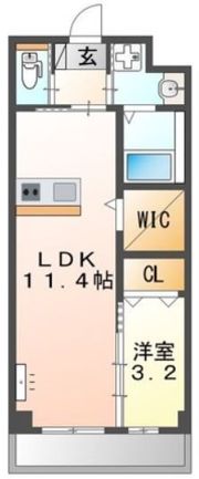 アネシス箱崎公園の間取り画像