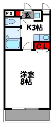 エリア天神の間取り画像