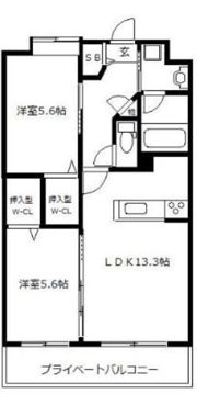 モンクール香椎駅前の間取り画像