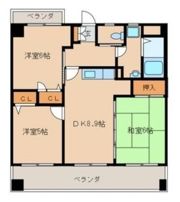 グラントープ道頓堀の間取り画像
