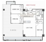 ラフィーネ鳥飼の間取り画像