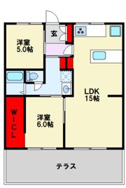 グリーンヒル六本松の間取り画像