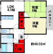 とののくら参番館A棟の間取り画像