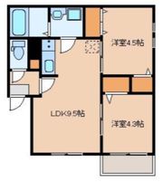 デプレNOB博多駅南の間取り画像