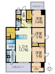グランタイム都町の間取り画像