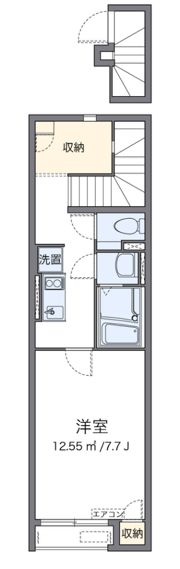 クレイノ神武原の間取り画像