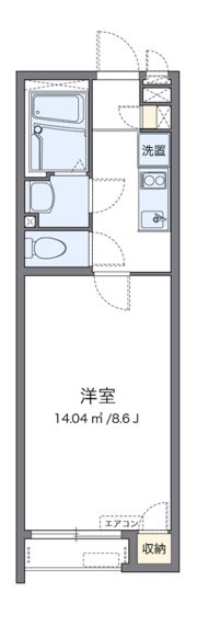 クレイノRYUTAの間取り画像
