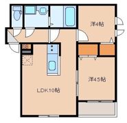 ベルシア箱崎の間取り画像