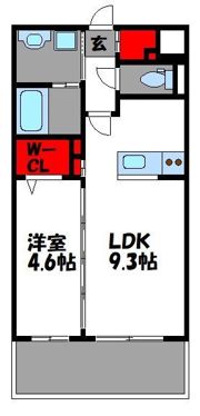S-RESIDENCE名島の間取り画像