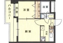エステートモア薬院シャンブルの間取り画像