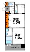 エンクレスト薬院IIの間取り画像