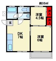 サンホーム10の間取り画像