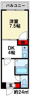 アクセスIの間取り画像