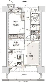 アクタス南福岡グランパークの間取り画像