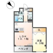 サンライズ小田部の間取り画像