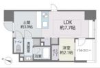 デュオフラッツ西新WESTの間取り画像