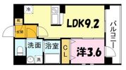アクアリア室見の間取り画像