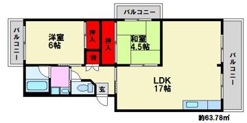ビューラー88の間取り画像