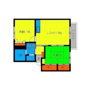 アイリス第2大野城の間取り画像
