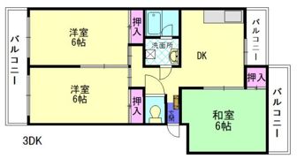 フォーサイト紫R・View terraceの間取り画像