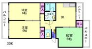フォーサイト紫R・View terraceの間取り画像
