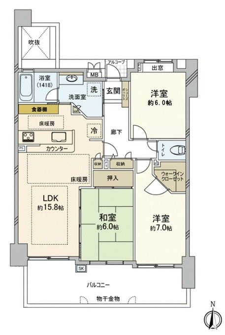 間取図