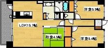 サーパスシティ野間大池公園の間取り画像