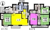 香椎台1丁目貸家の間取り画像