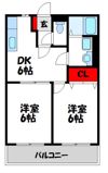レトア千鳥A棟の間取り画像