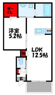 レジデンス天神の間取り画像