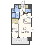 ネストピア西新IIIの間取り画像
