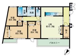 カルシア姪浜ノヴァリアの間取り画像