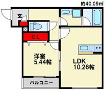 グランメゾン麦野の間取り画像