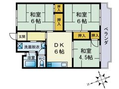 第1エトウビルの間取り画像