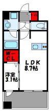 グランフォーレ千早マークスクエア ウエストウイングの間取り画像